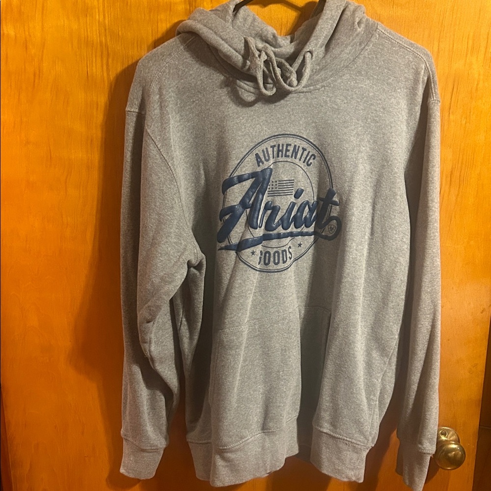 Ariat Gray Authentic Hoodie